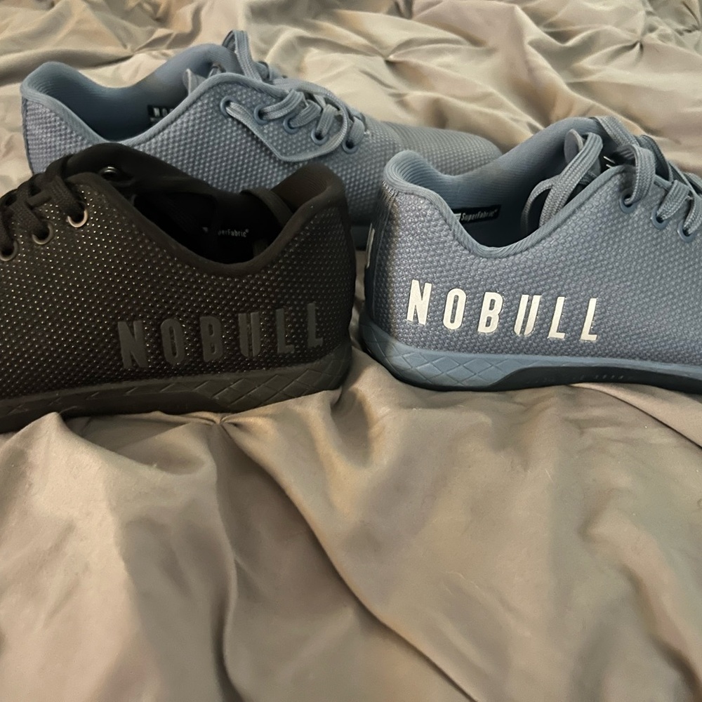 NOBULL Black and Blue Athletic Shoes